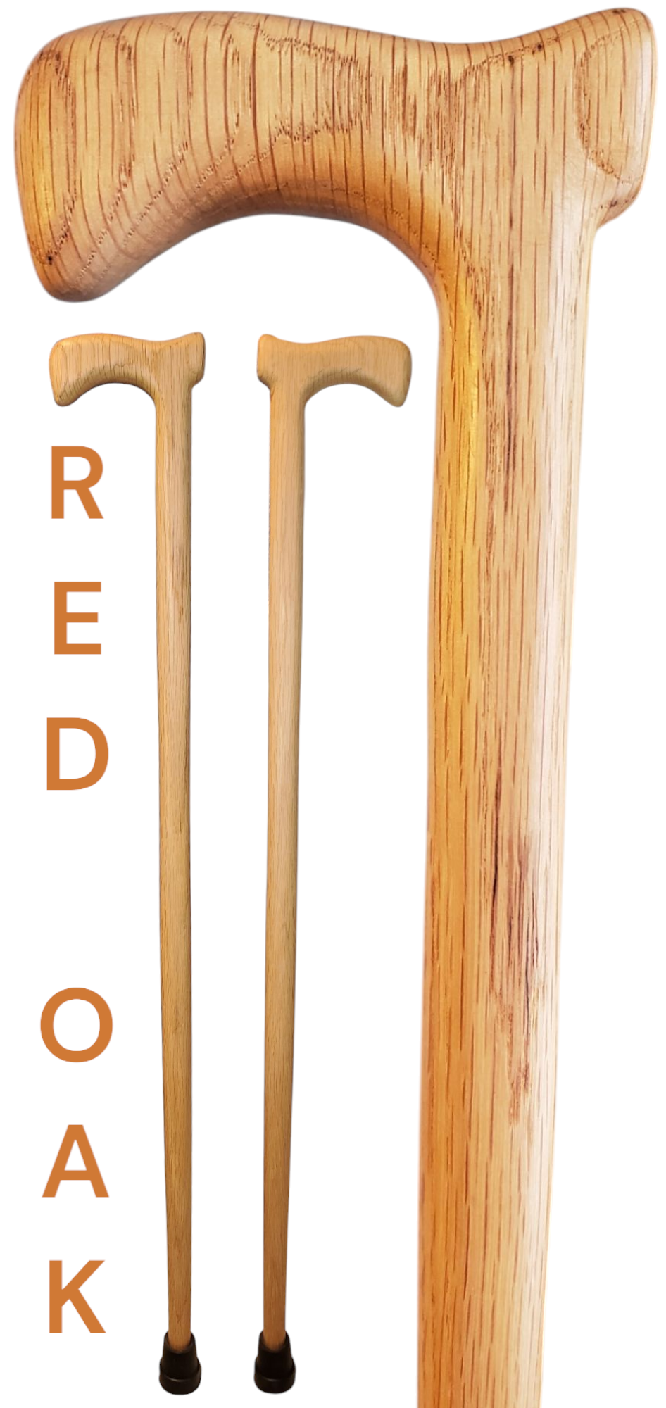 Red Oak Walking Cane