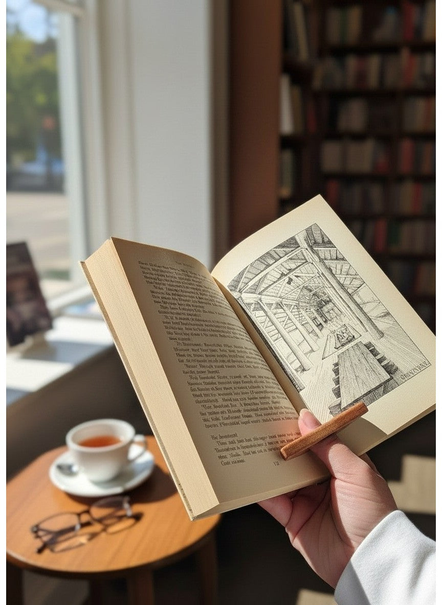 Mahogany Book Holder