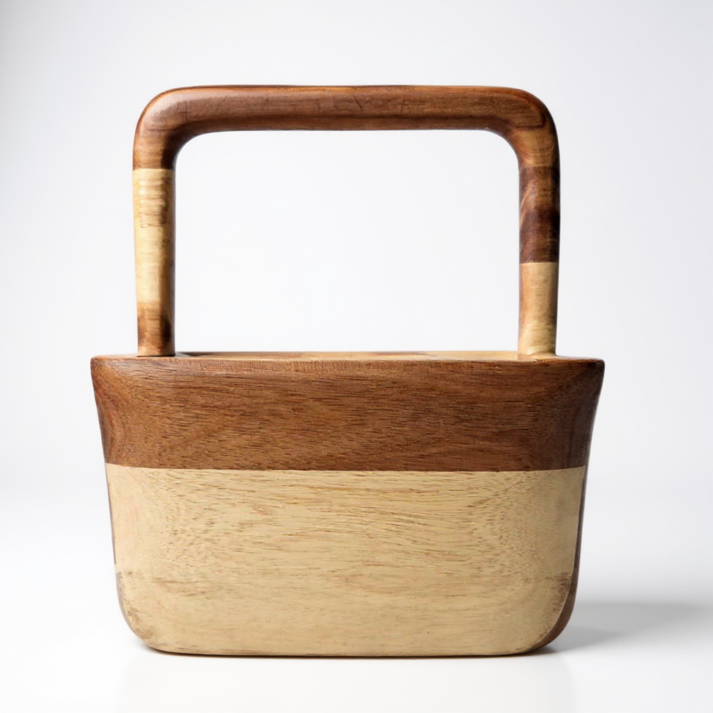 Acacia Edge Glued Basket