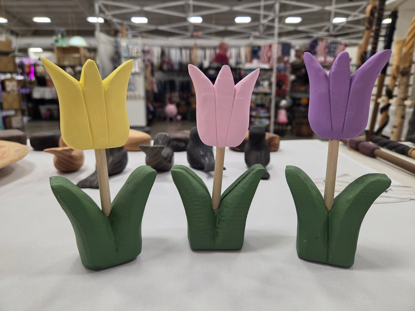 Pinewood painted 🌷 tulips