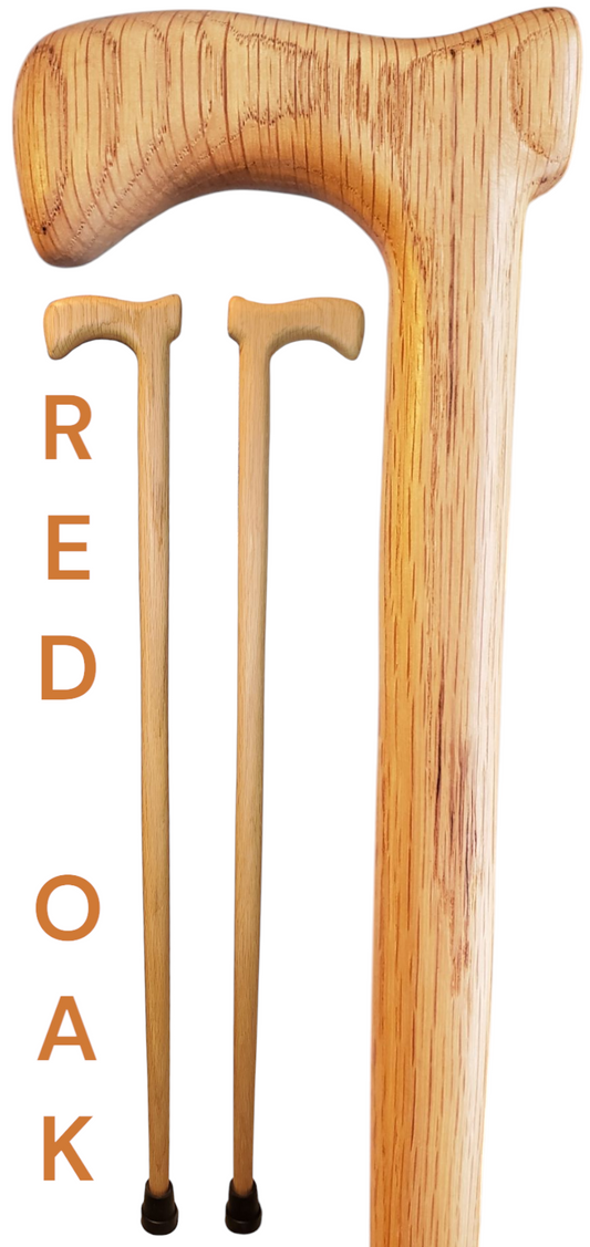 Red Oak Walking Cane