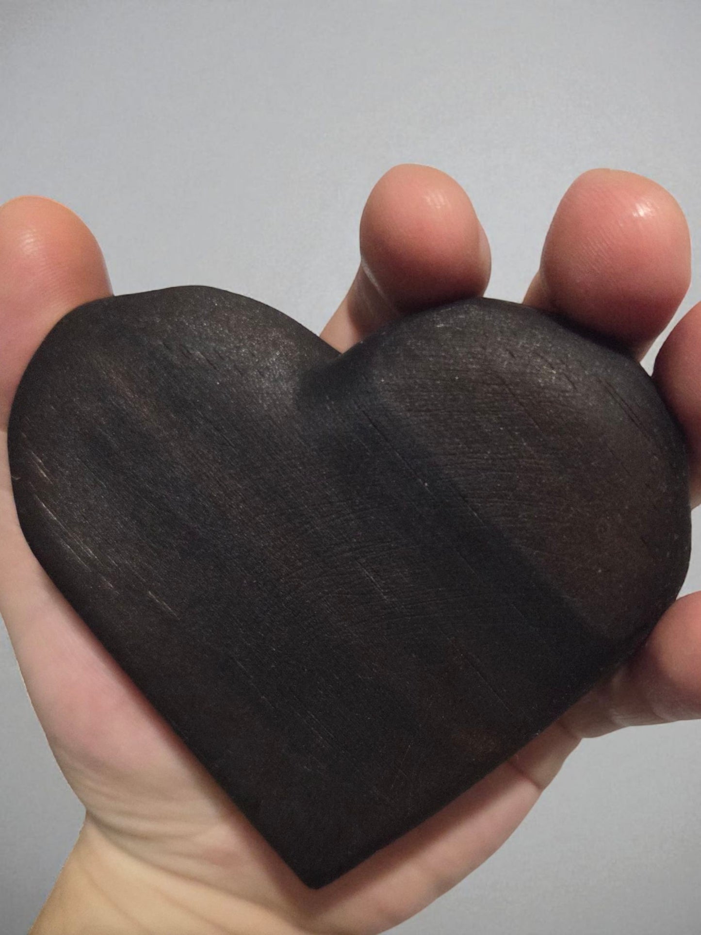 Blackened Pinewood Heart