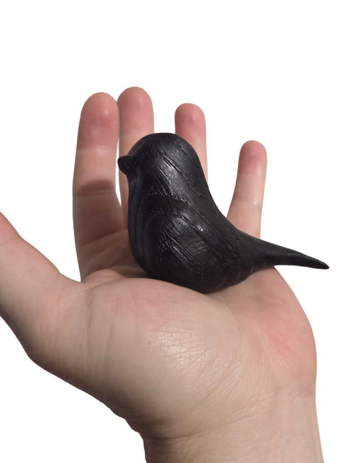 Burnt Red Oak Bird
