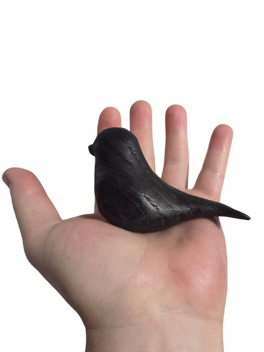 Burnt Red Oak Bird