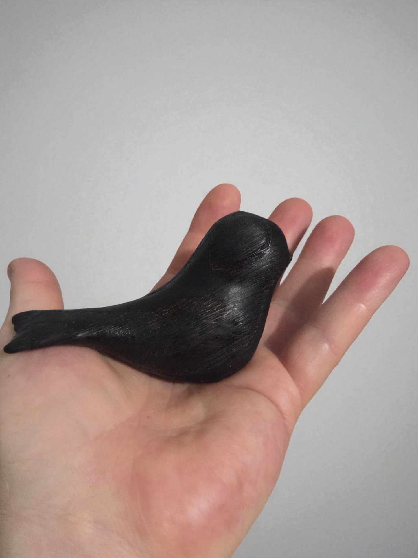 Burnt Red Oak Bird