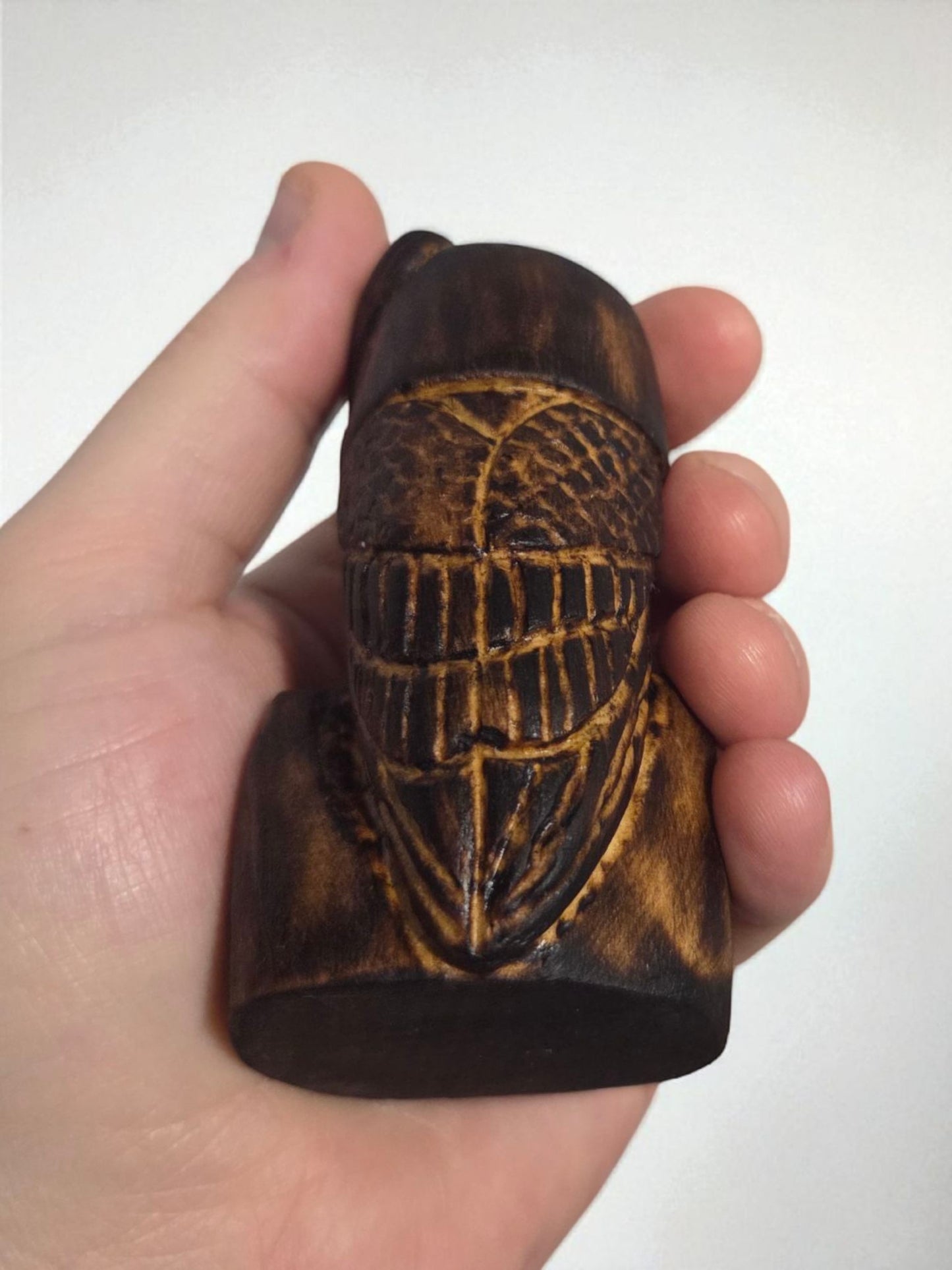 Burnt Basswood Owl
