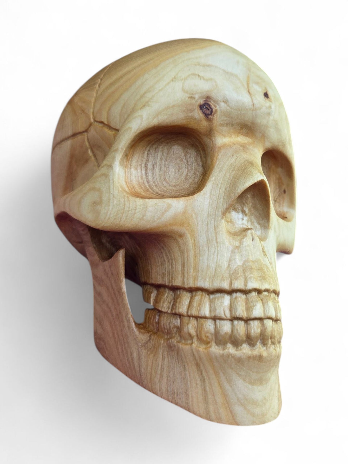 Wooden Skull