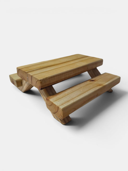 Miniature Pinewood Picnic Table