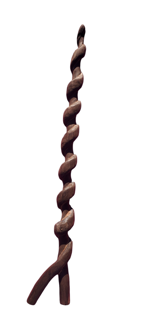 Twisted Hardwood Wand