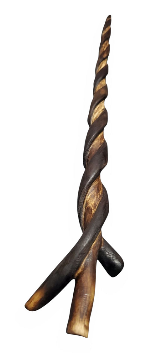 Burnt Hardwood Wand