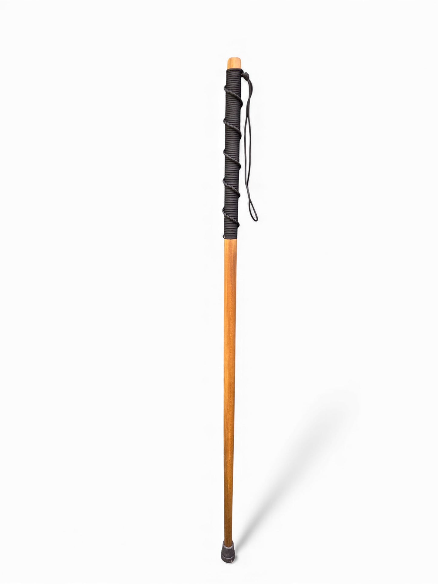 Poplar Walking Stick with Adjustable Lanyard