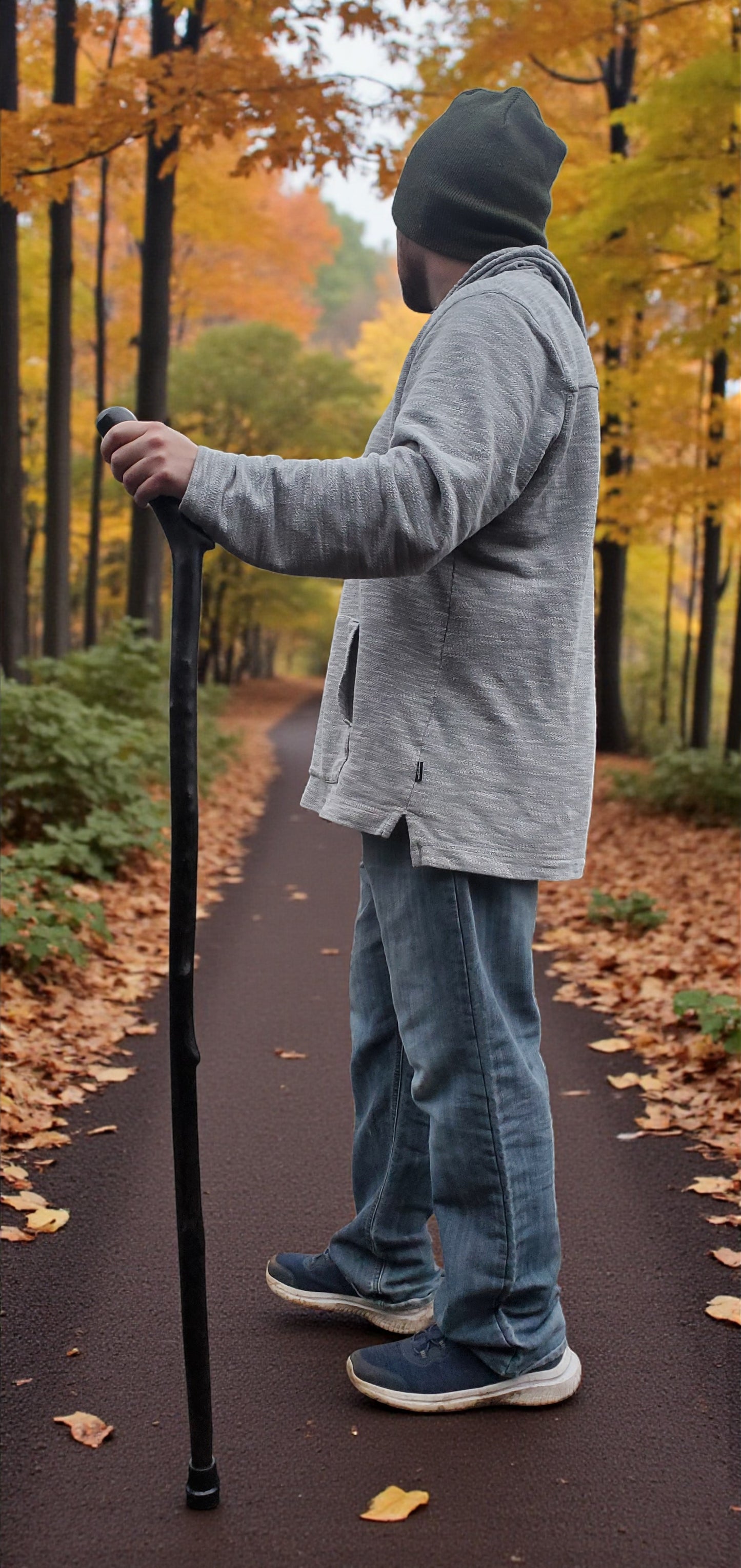 Burnt Walking Stick