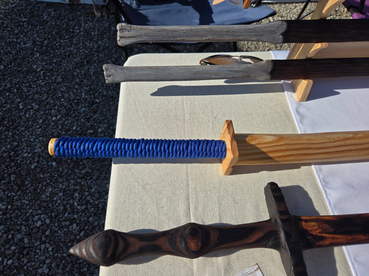 Blue katana