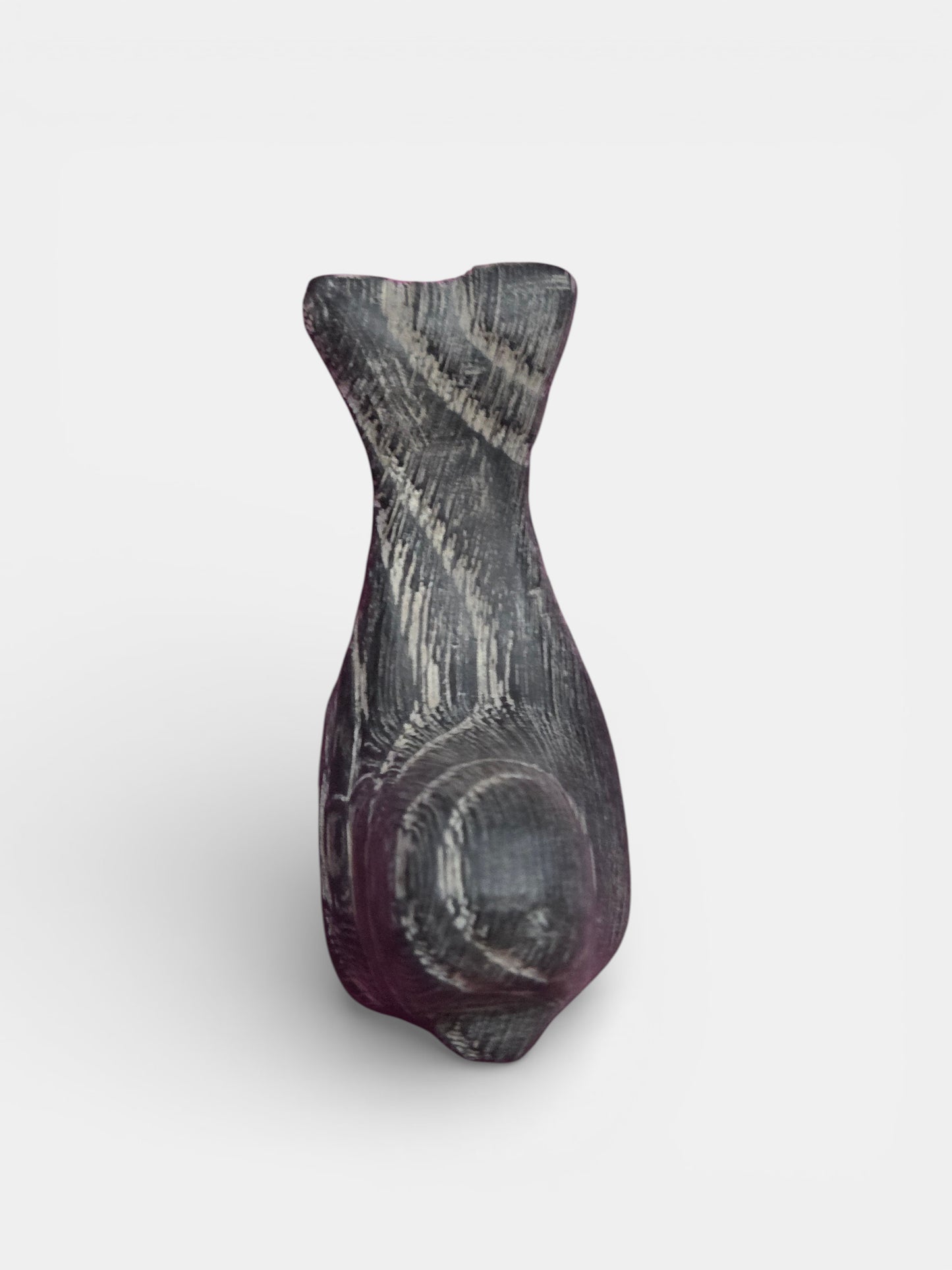 Burnt Red Oak Comfort Bird with White Hue